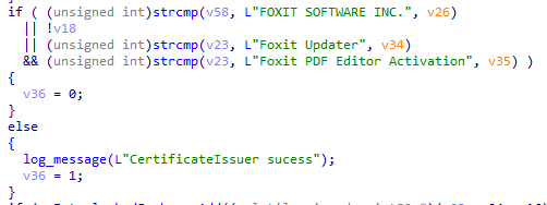 Double check that not just ANY certificate is valid